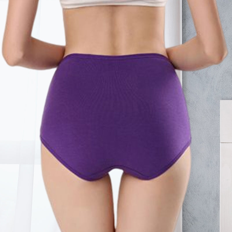 Comfortable High Waisted Cotton Women's Underwear