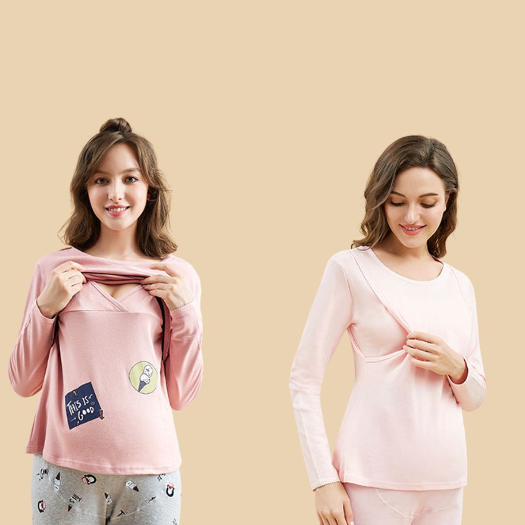 Cozy Maternity Dress for Lounging at Home