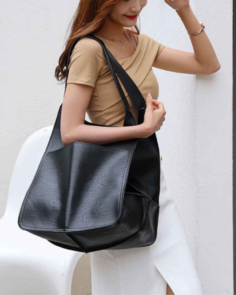 Stylish Eco Leather Tote Bag for Women