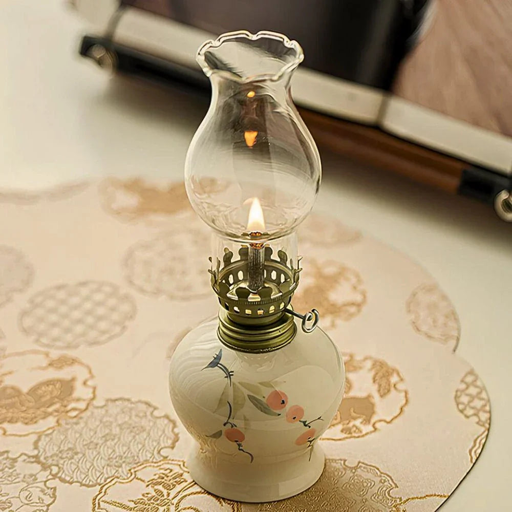 Classic Bronze Table Lantern