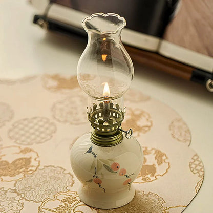 Classic Bronze Table Lantern
