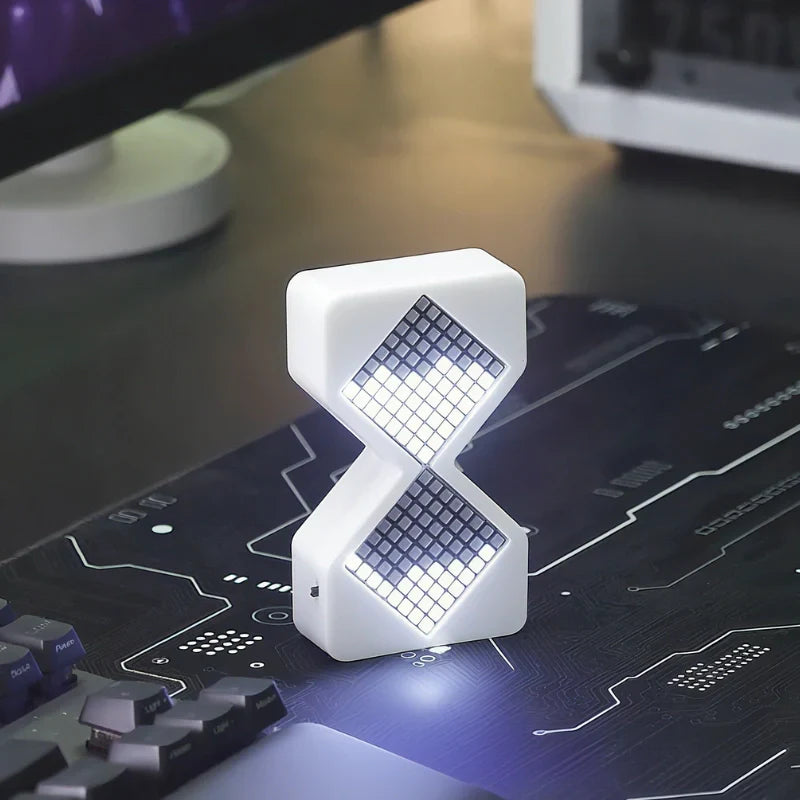 Unique Digital Hourglass Lamp