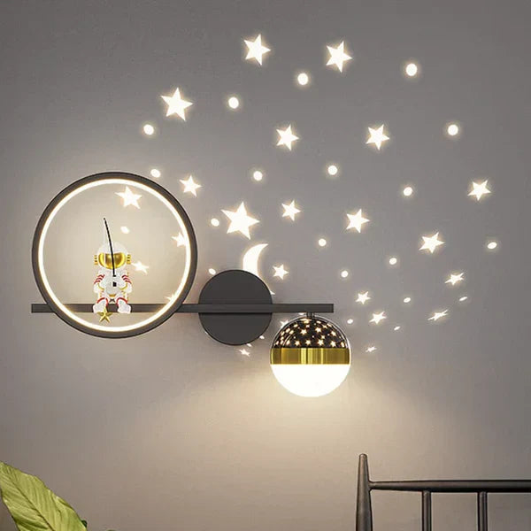 Colorful Kids Room Wall Lamp