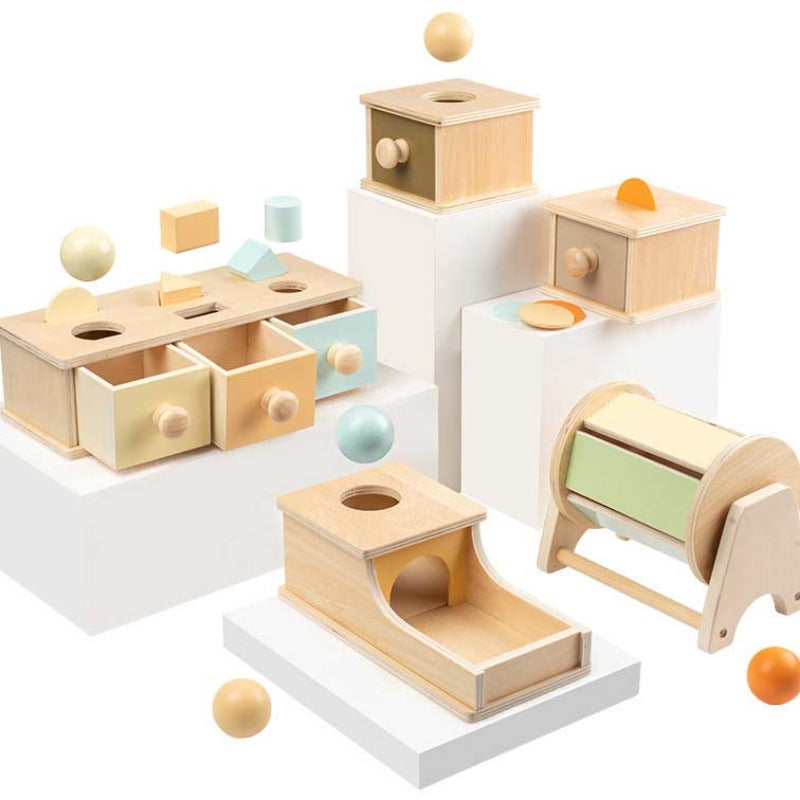 Colorful Learning Box - Kids Montessori Shape Toy