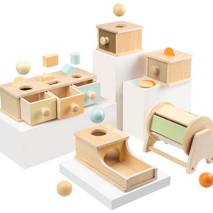 Colorful Learning Box - Kids Montessori Shape Toy