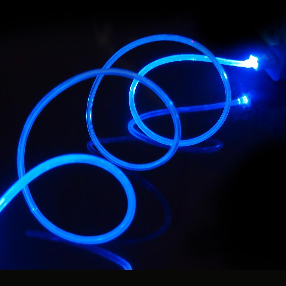 Colorful LED Lighting USB Charging Cable