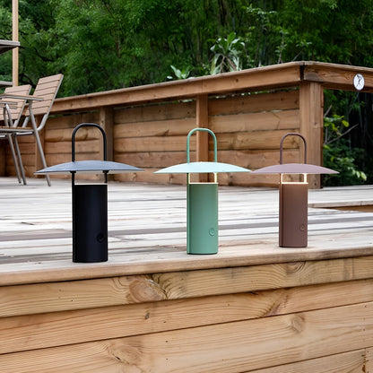 Bright Outdoor LED Garden Table Light, Waterproof & Rechargeable