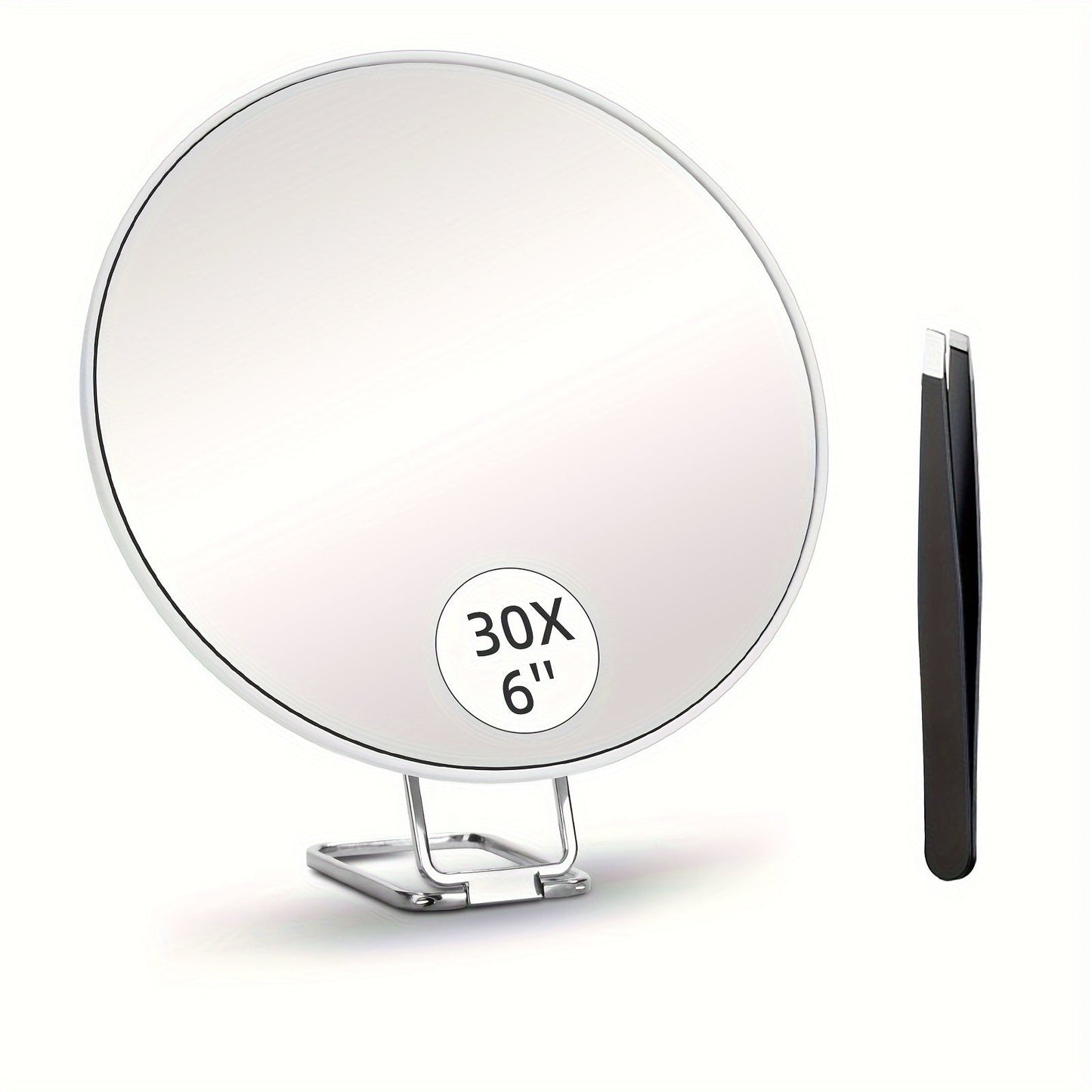 Travel Compact Makeup Mirror with LED Light