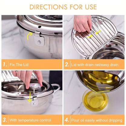 Digital Fryer with Advanced Temperature Settings
