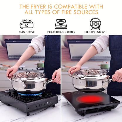 Digital Fryer with Advanced Temperature Settings