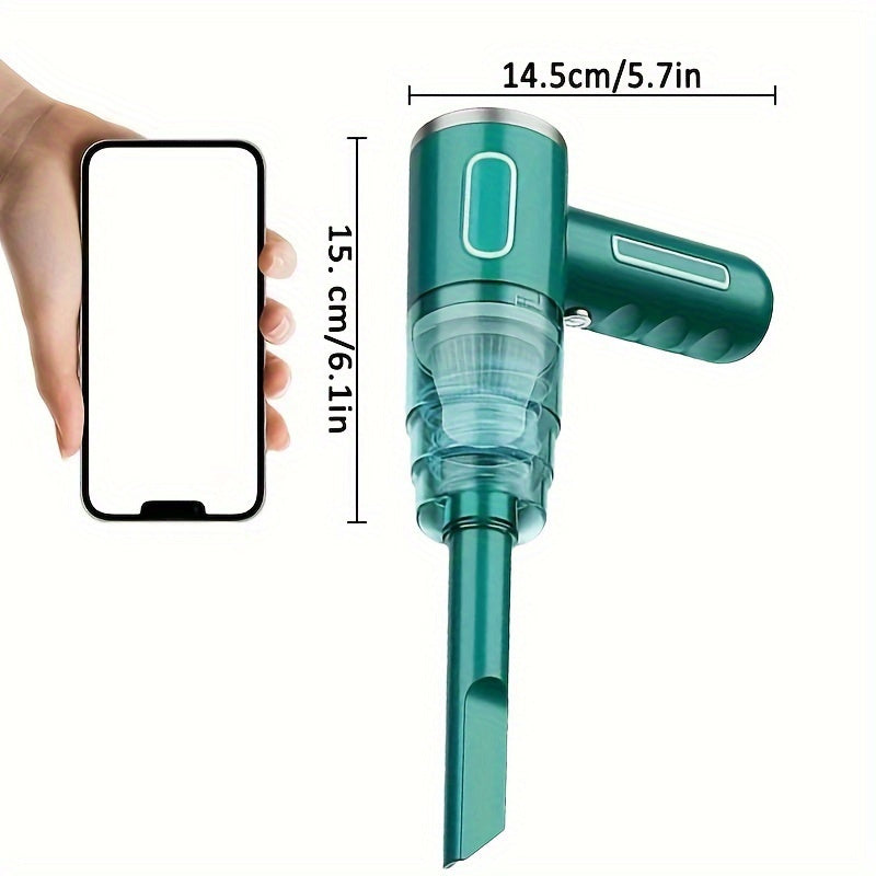 Compact Cordless Handheld Vacuum Cleaner for Car Home