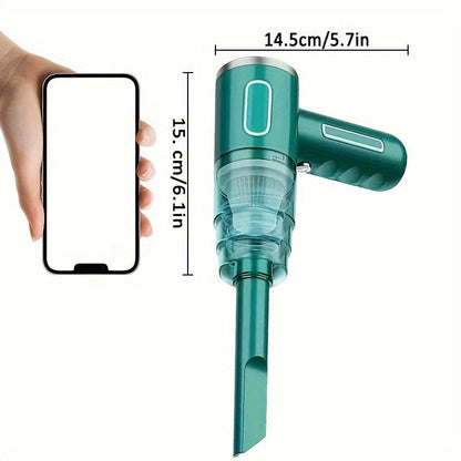 Compact Cordless Handheld Vacuum Cleaner for Car Home