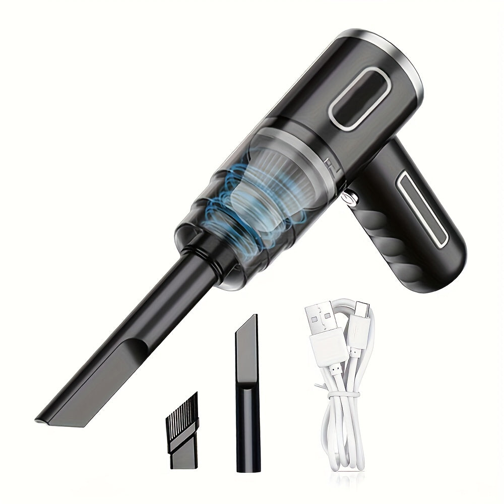 Compact Cordless Handheld Vacuum Cleaner for Car Home