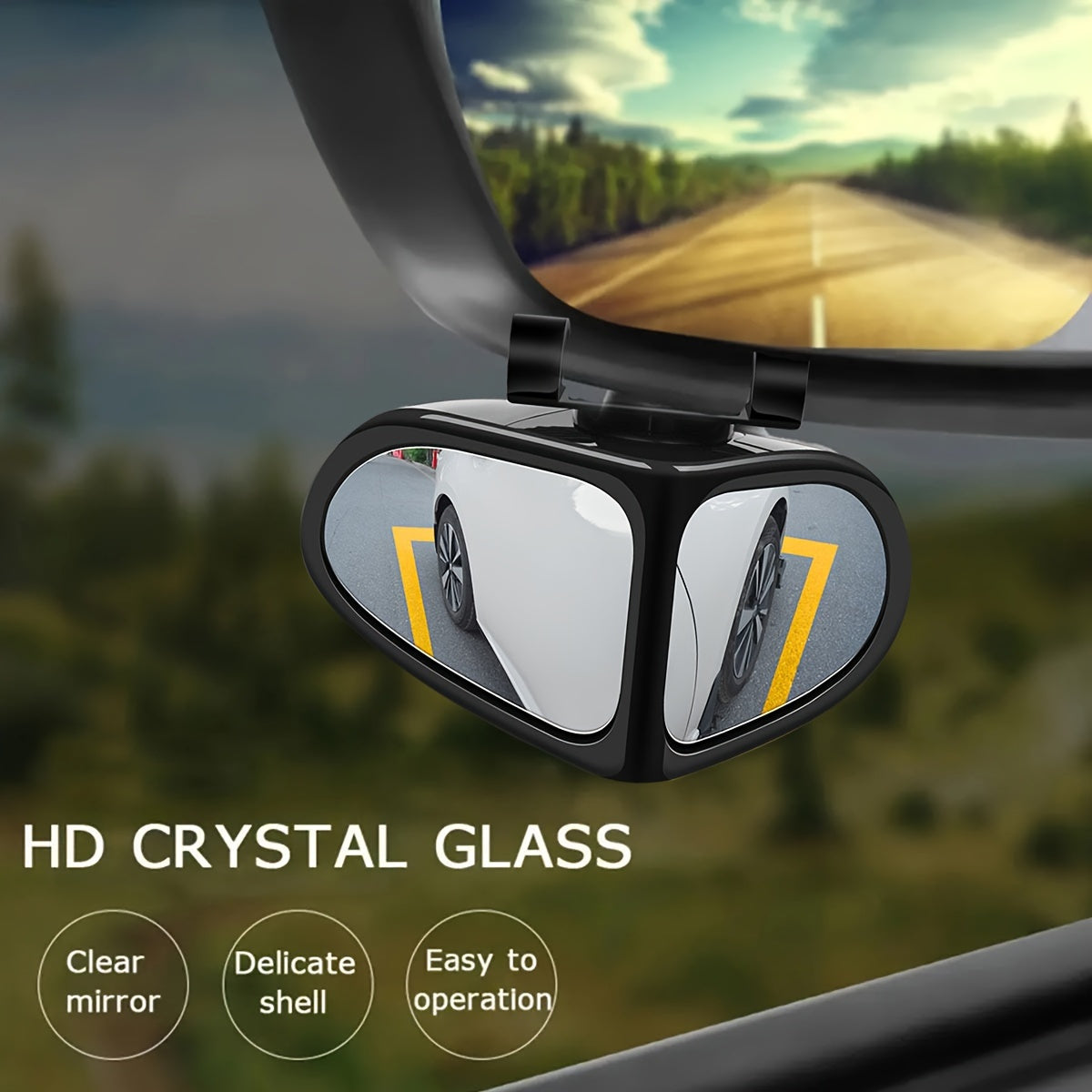 Wide Angle Adjustable Blind Spot Car Mirrors