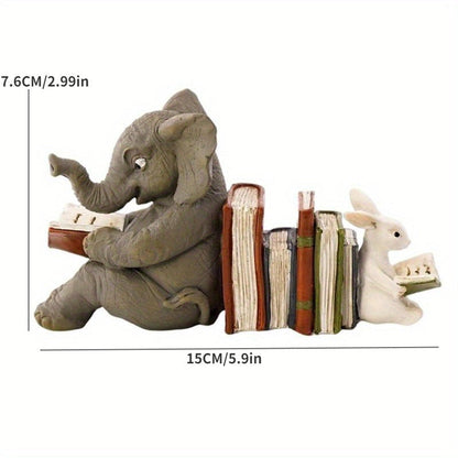 Fun Animal Wooden Book Ends