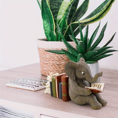 Fun Animal Wooden Book Ends