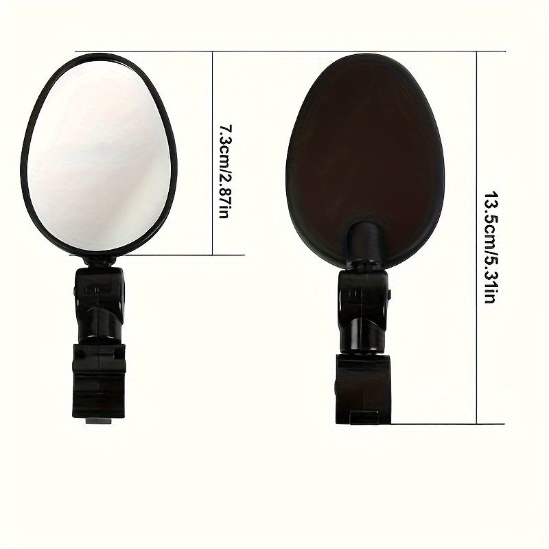 ClearView Bike Mirrors - Road Safety Set of 2