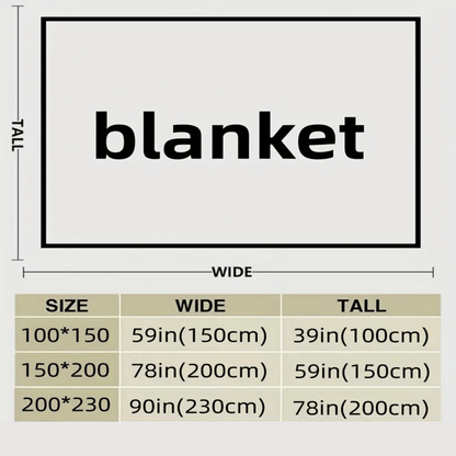 Cozy Plush Throw Blanket for Home