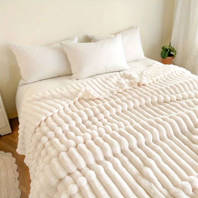 Cozy Plush Throw Blanket for Home