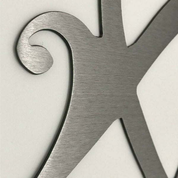 Romantic Metal Heart Wall Art