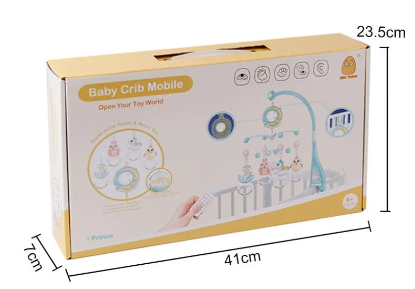 Soothing Baby Mobile with Music and Night Light