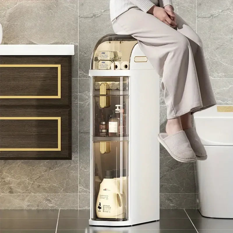 Space Saving Bathroom Storage Cart