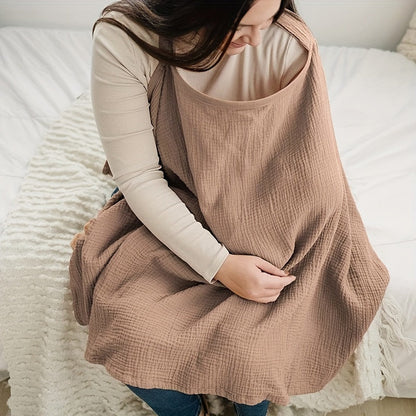 Cozy Nursing Blanket - Gentle Breathable Blanket for Moms