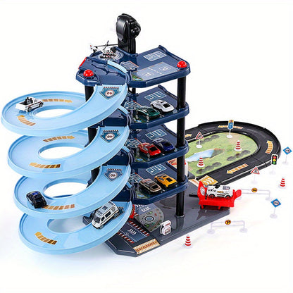 Ultimate 3D Fire Station Playset with Trucks and Signs