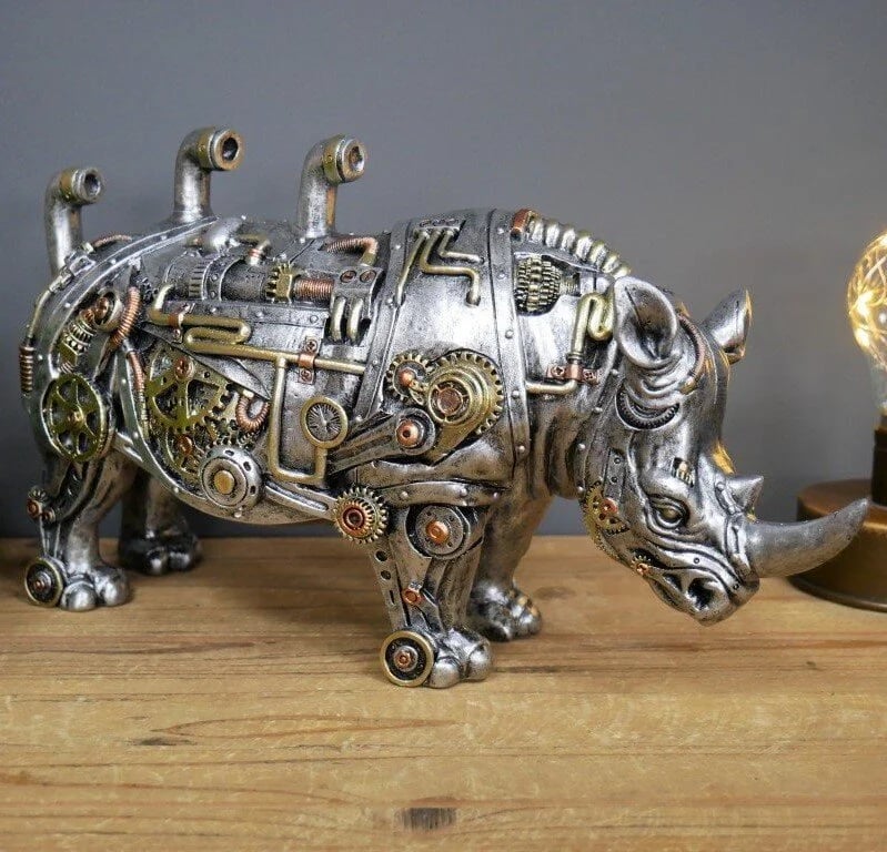 Unique Metal Art Animal Figures