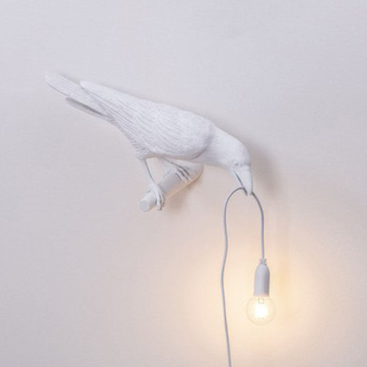 Unique Bird Shaped Table Lamp Decorative Bedside Light