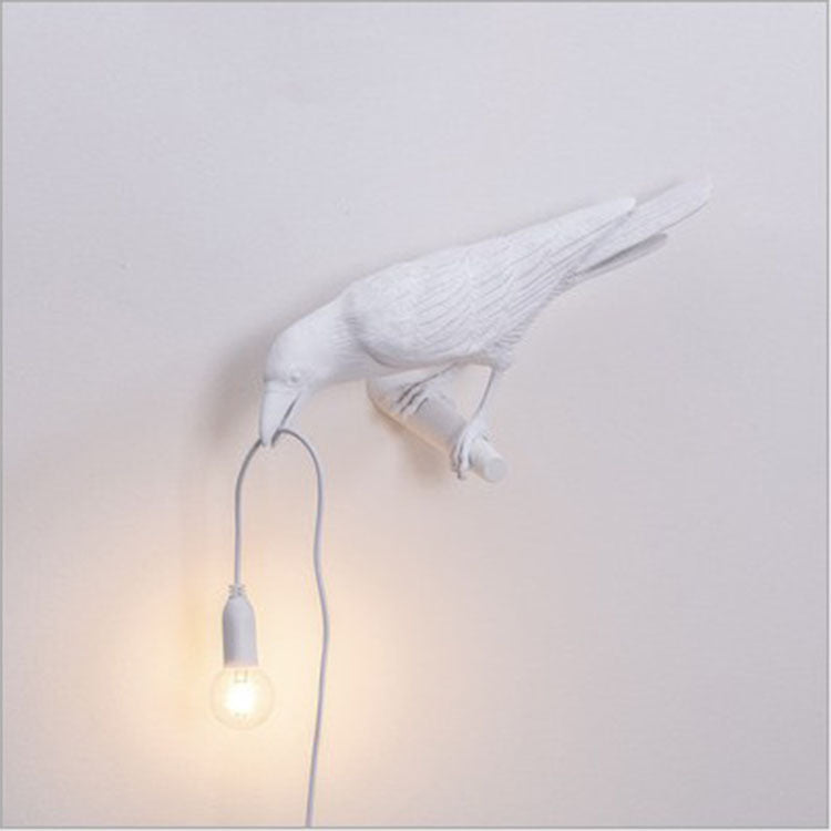 Unique Bird Shaped Table Lamp Decorative Bedside Light