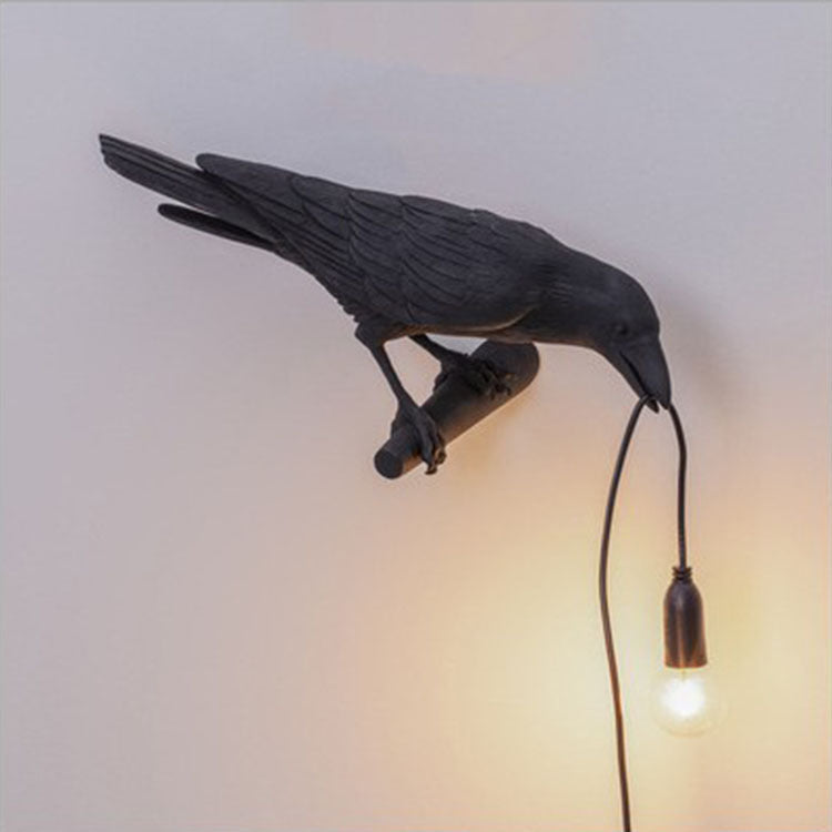 Unique Bird Shaped Table Lamp Decorative Bedside Light