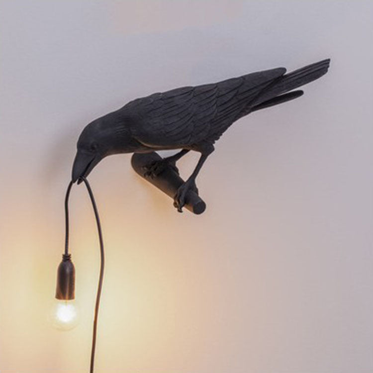 Unique Bird Shaped Table Lamp Decorative Bedside Light