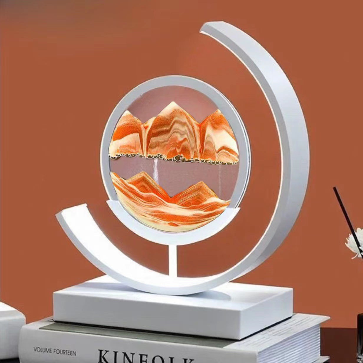 Unique Sand Timer Landscape Home Decor Ornaments