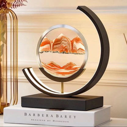 Unique Sand Timer Landscape Home Decor Ornaments