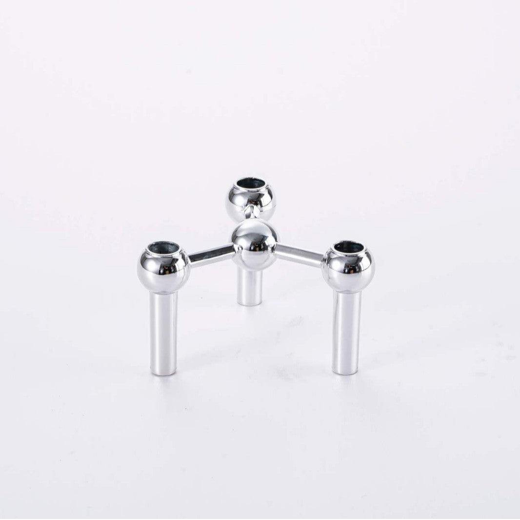 Unique Metal Candle Holder Table Decor