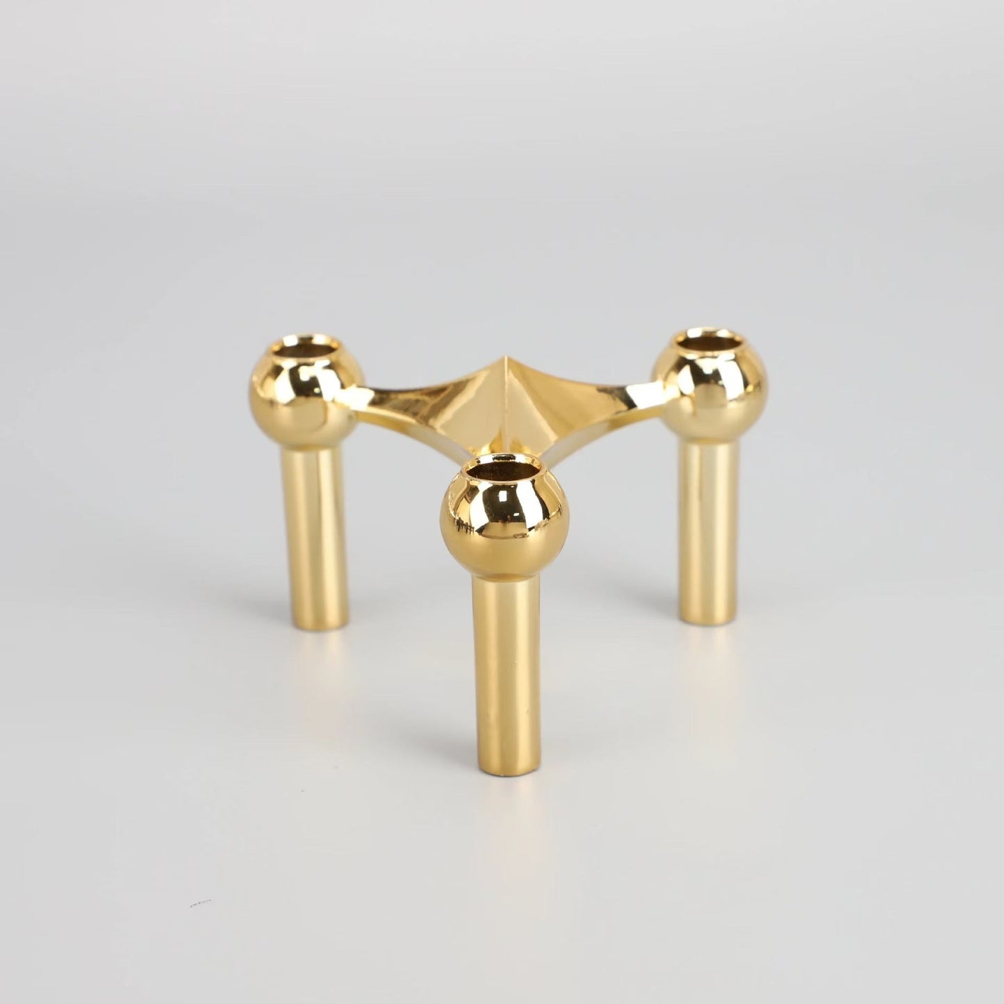 Unique Metal Candle Holder Table Decor