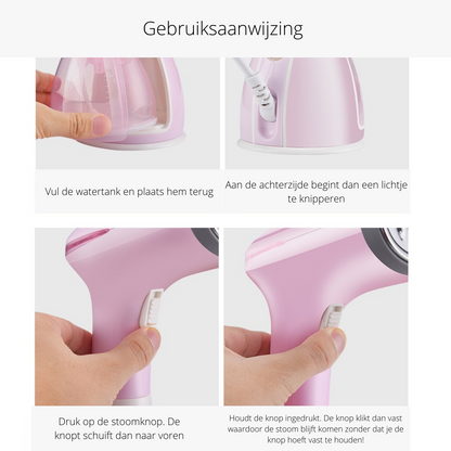 Travel Mini Fabric Steamer Easy Iron