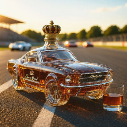 Classic Mustang Styled Whiskey Decanter