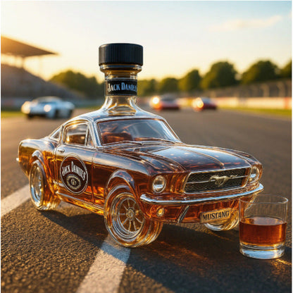 Classic Mustang Styled Whiskey Decanter