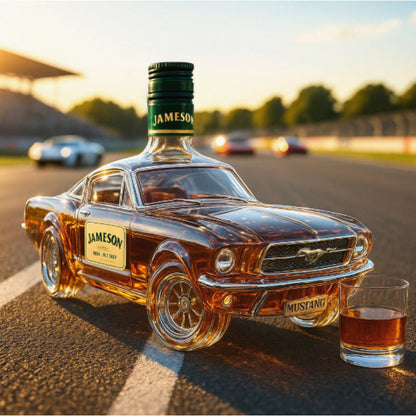 Classic Mustang Styled Whiskey Decanter