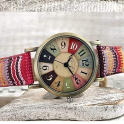 Colorful Rainbow Wrist Watch