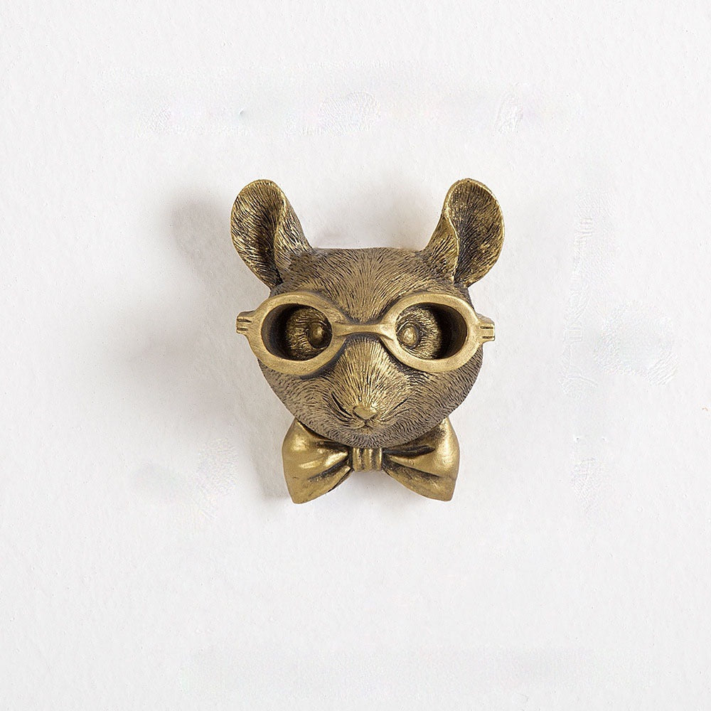 Vintage Copper Wildlife Necklace