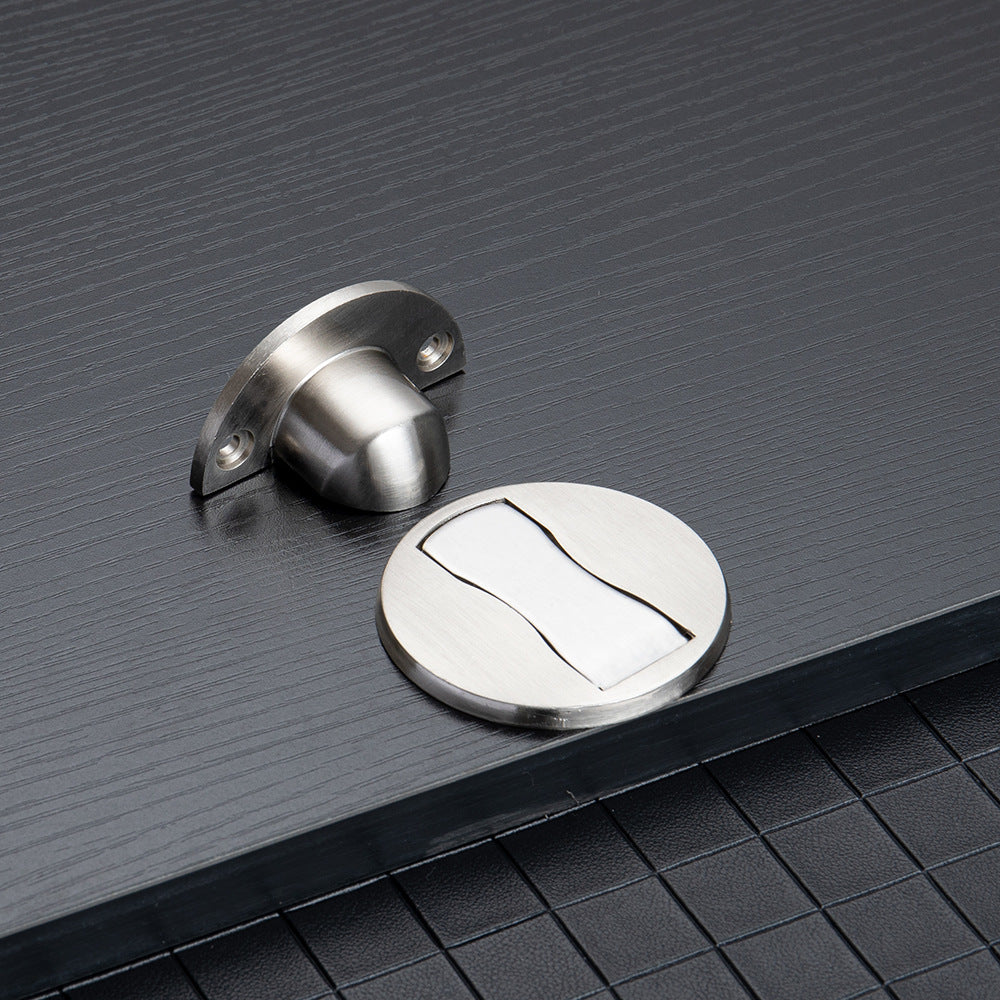 Strong Magnetic Door Stopper with Silent Collision Protection