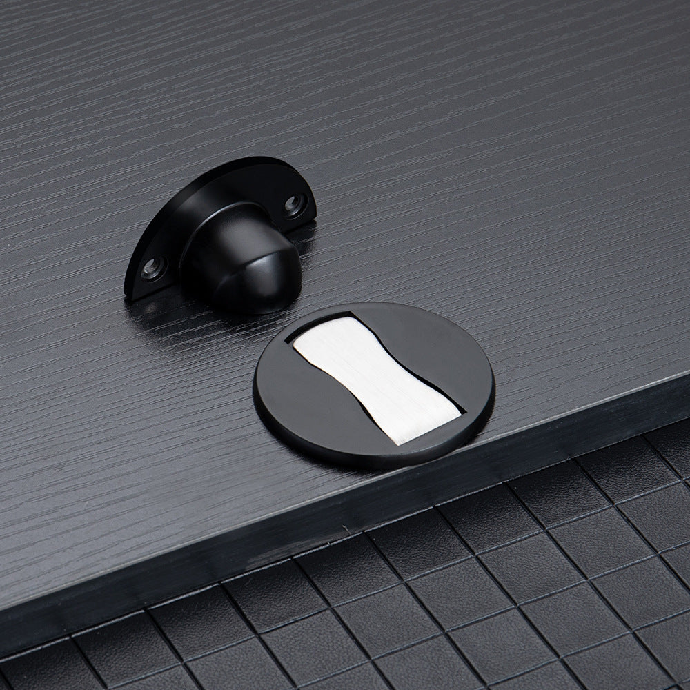Strong Magnetic Door Stopper with Silent Collision Protection