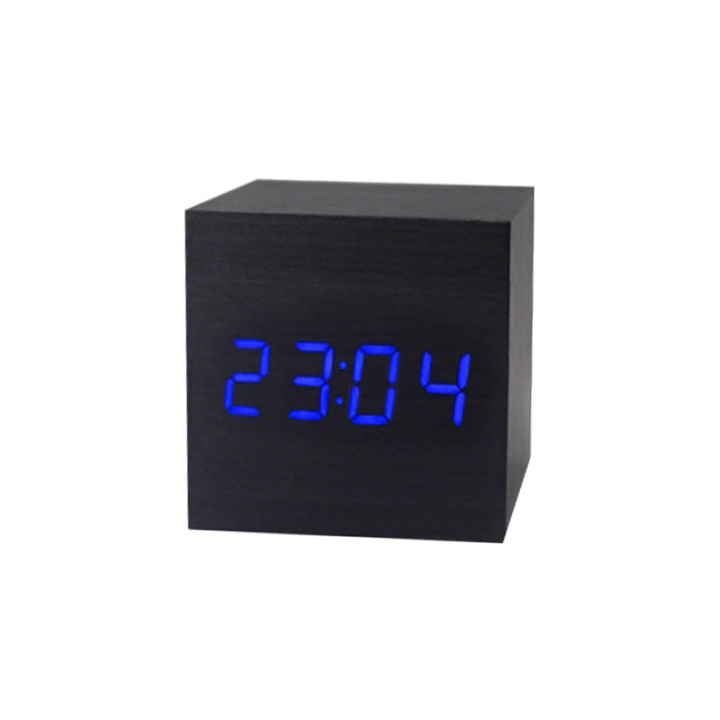Accurate Square LED Clock Thermometer