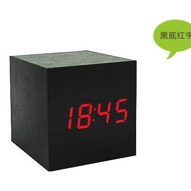 Accurate Square LED Clock Thermometer