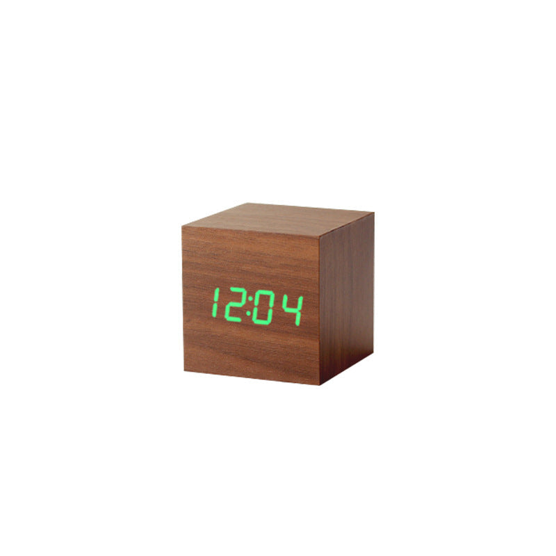 Accurate Square LED Clock Thermometer