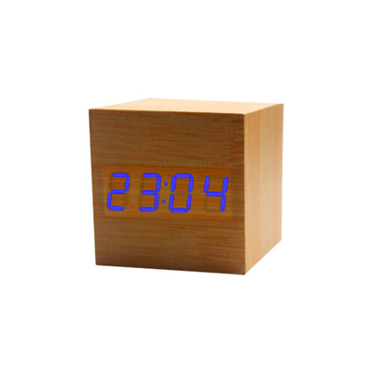 Accurate Square LED Clock Thermometer