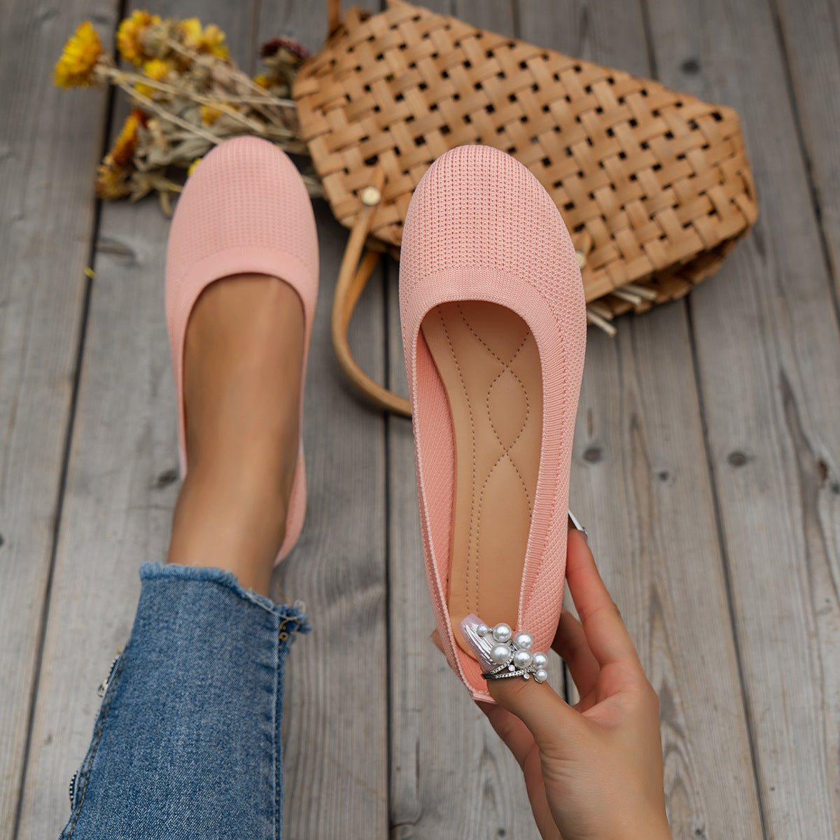 Comfortable Women's Round Toe Loafer Shoes